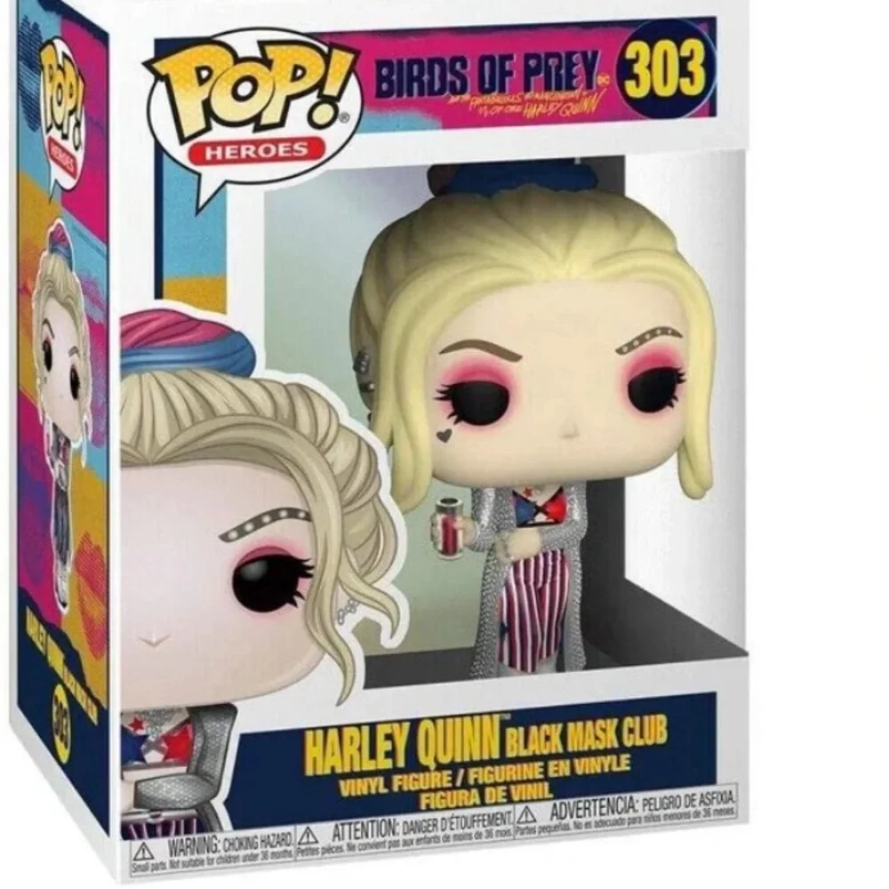 Funko Pop heroes birds of prey Harley Quinn Vinyl Figure  304